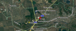 Беспилотник ОБСЕ упал возле Донецкой фильтровальной станции