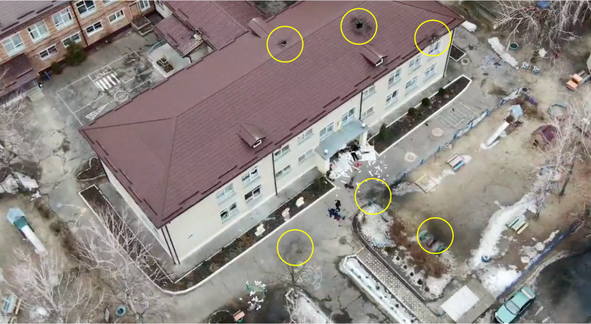 Вторжение в Украину: отслеживание применения кассетных боеприпасов в жилых кварталах